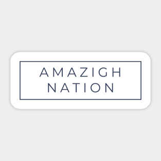 Amazigh Nation Sticker